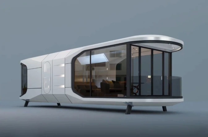 capsule house Futuristic Design